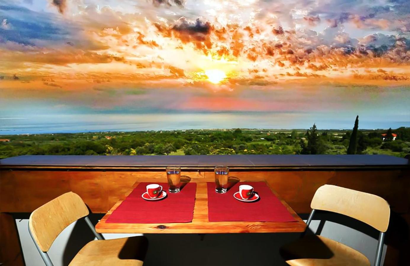 Panoramaloft - Quality, View, Sea & Mountain Apartman Litóhoro Kültér fotó